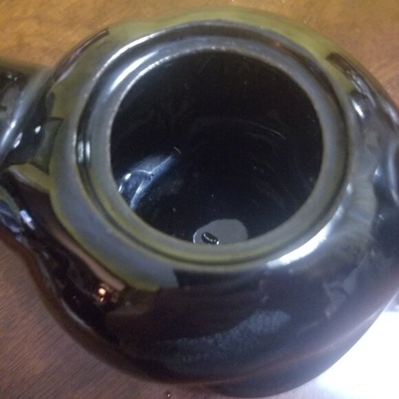 VINTAGE 1950s black cat teapot Shafford - Picture 7 of 7